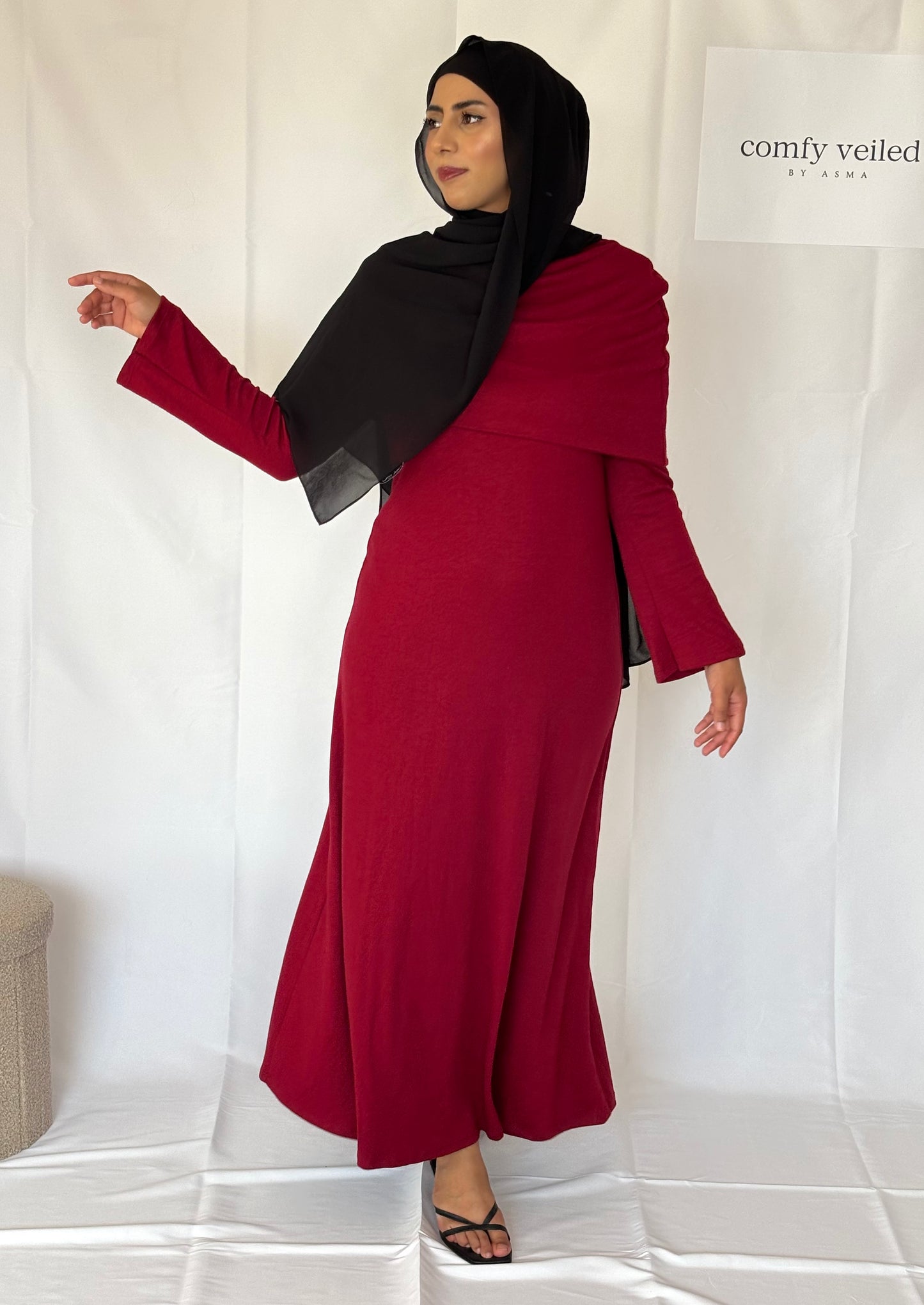 winter dress Cranberry