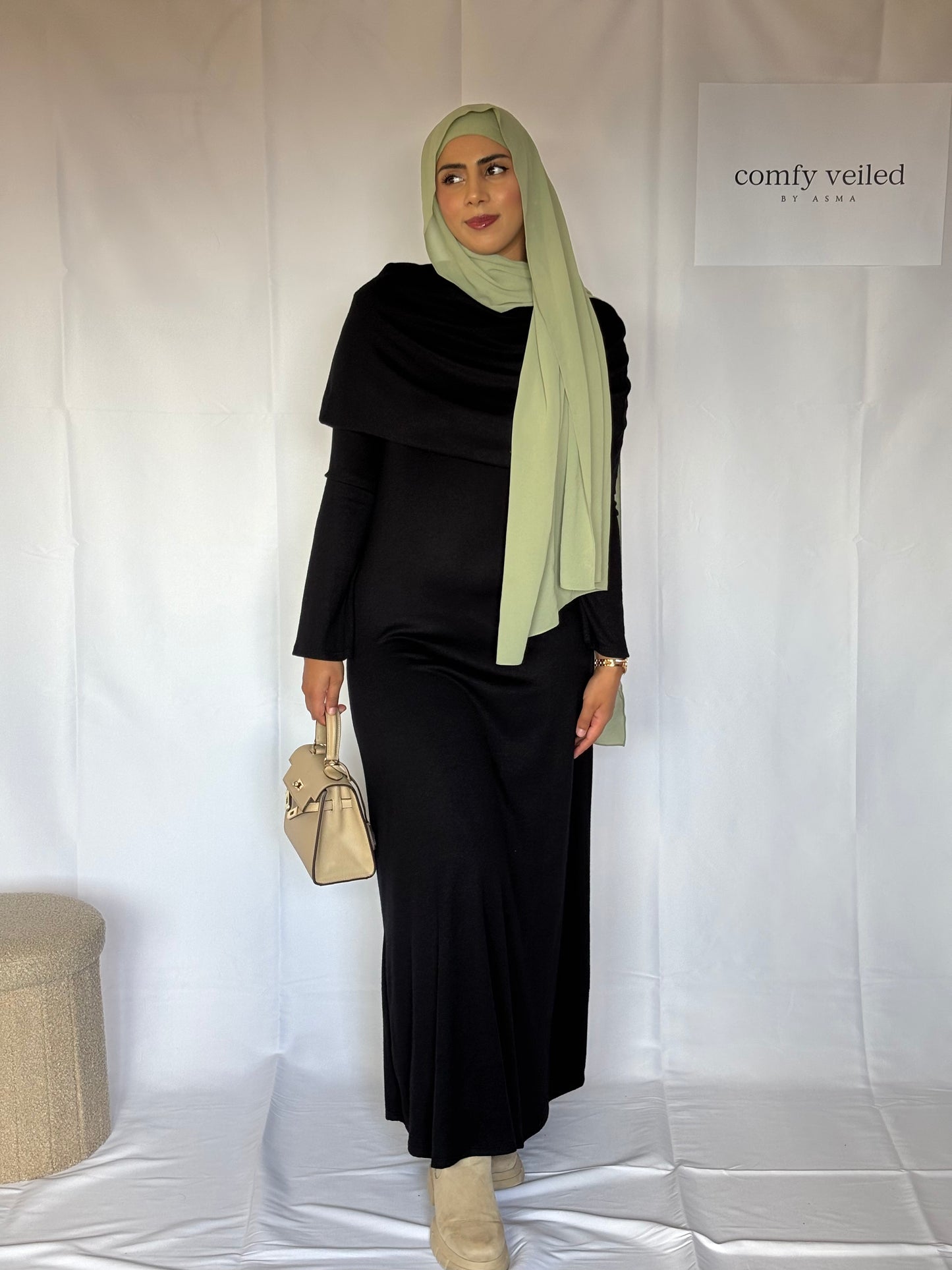 winter dress Black
