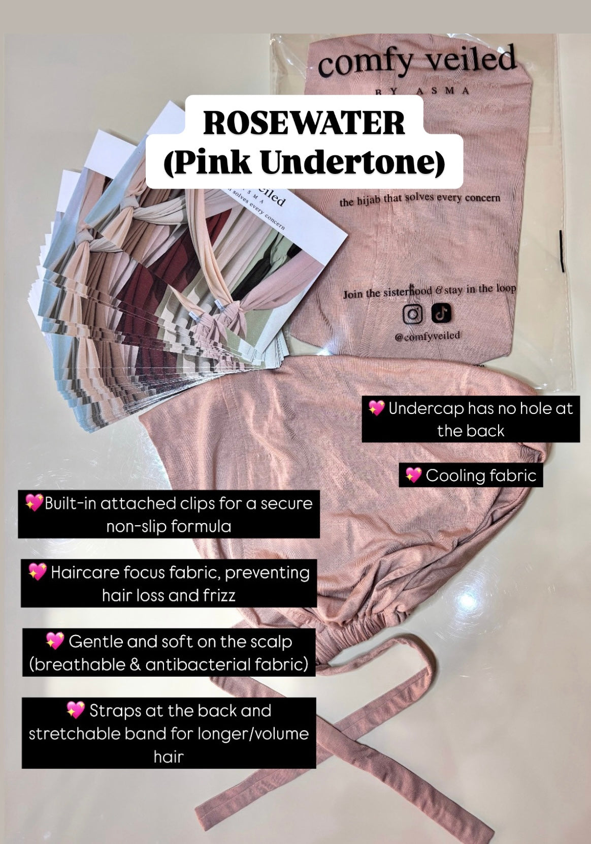 GAME CHANGING Non-slip Undercaps | ALMOST SOLD OUT❗️