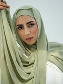 PISTACHIO - Matching Hijab & Non-Slip Undercap