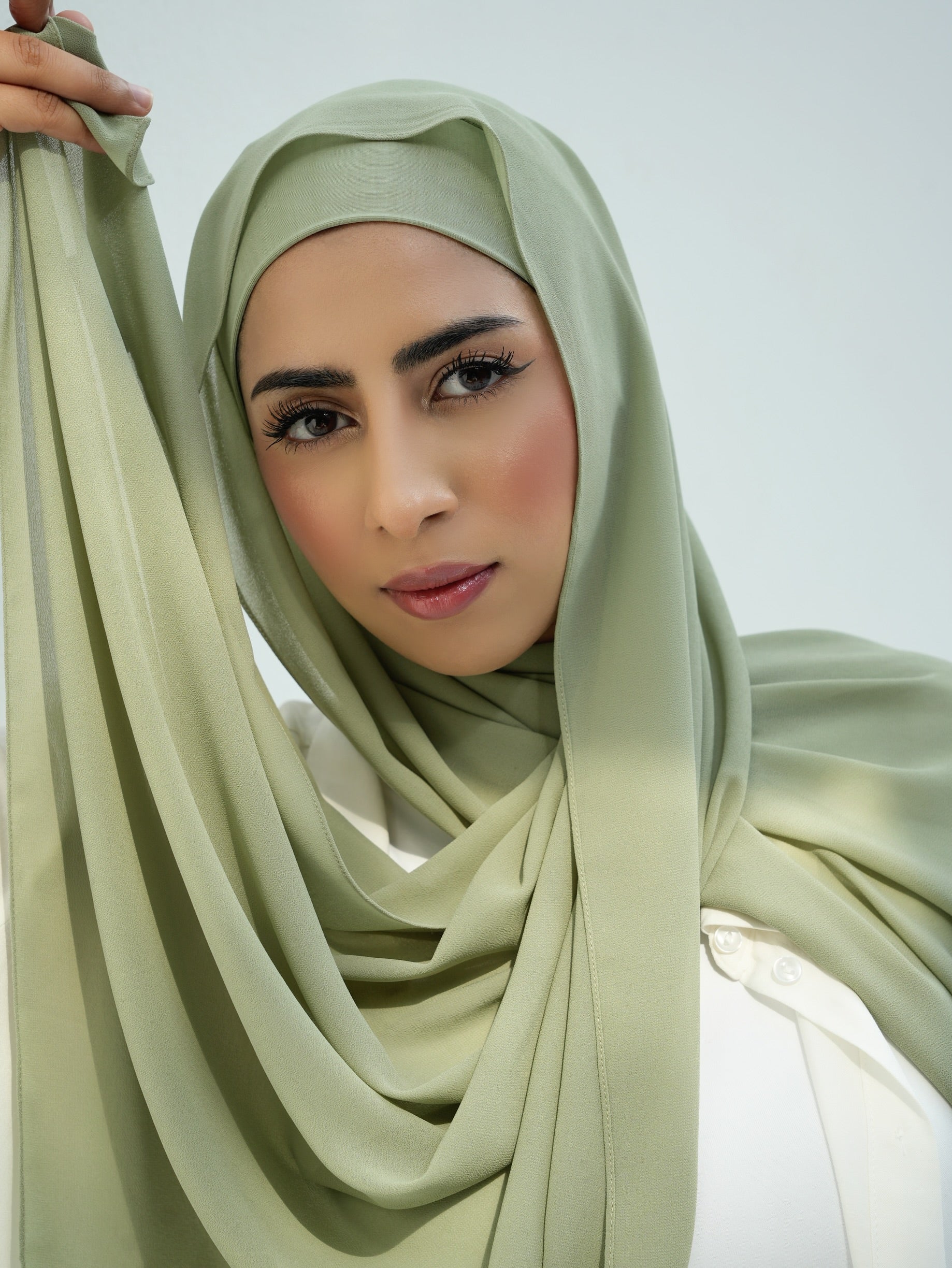 PISTACHIO - Matching Hijab & Non-Slip Undercap