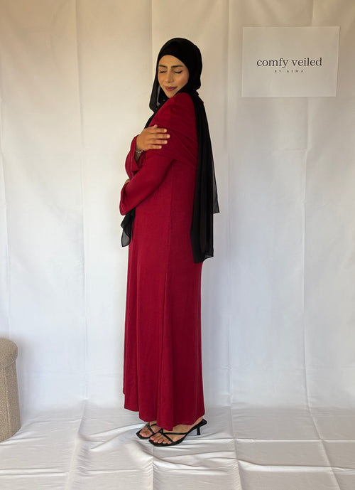 winter dress Cranberry