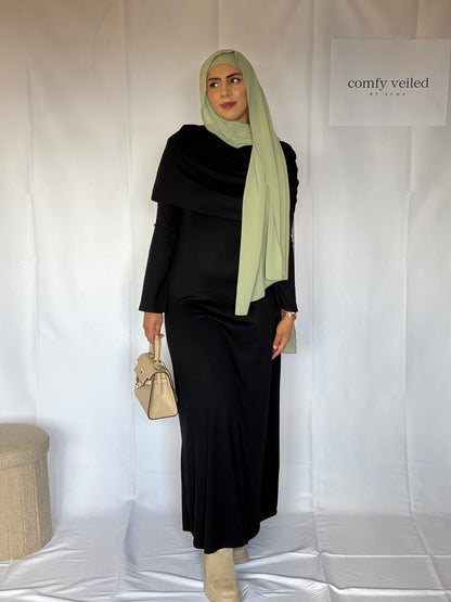 winter dress Black