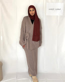 2 piece modest winter outfit Fango