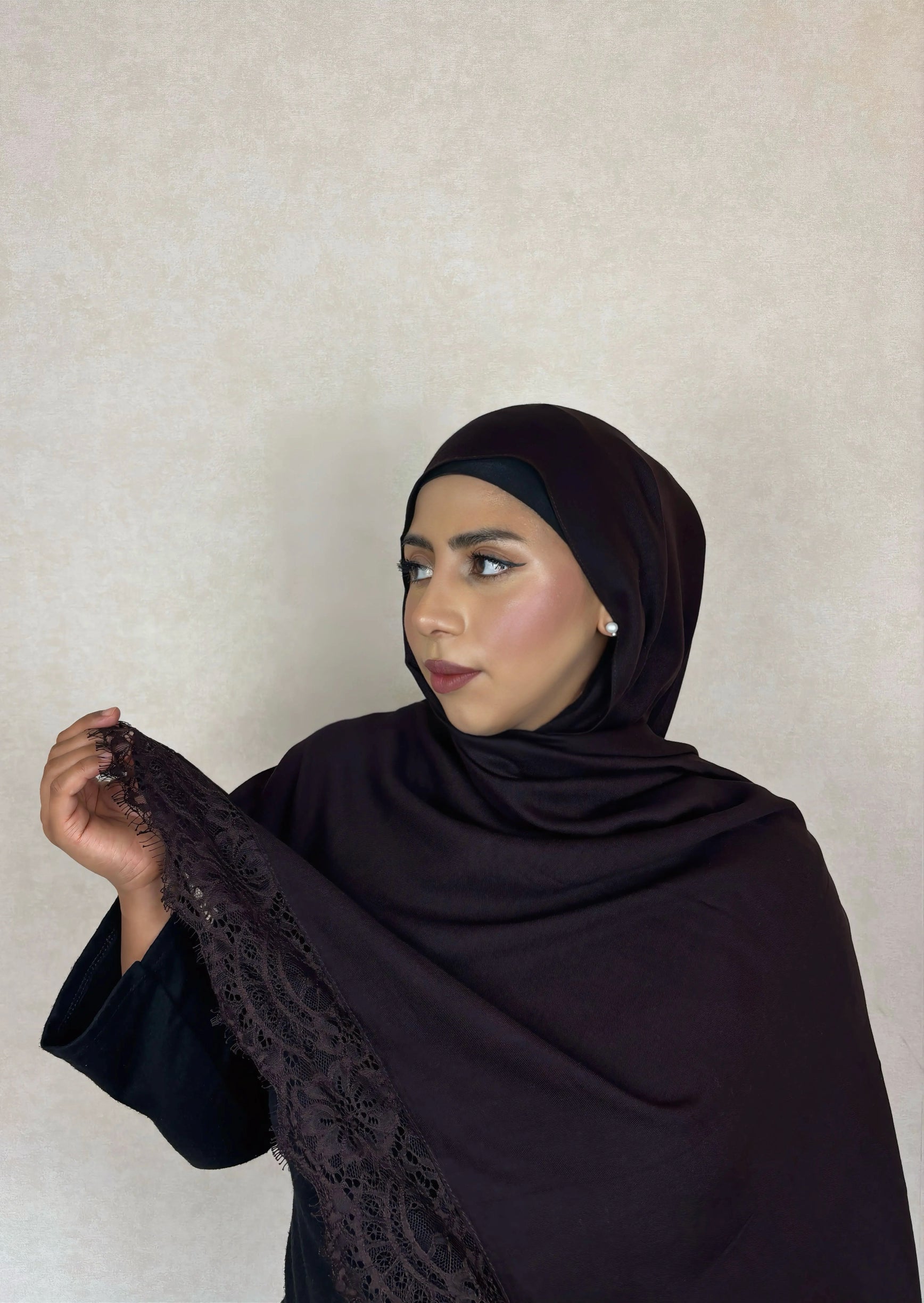Oud - MODAL LACE HIJAB