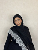 Black Swan - MODAL LACE HIJAB