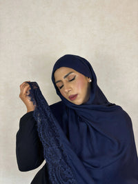 Marineblau - MODAL-SPITZEN-HIJAB