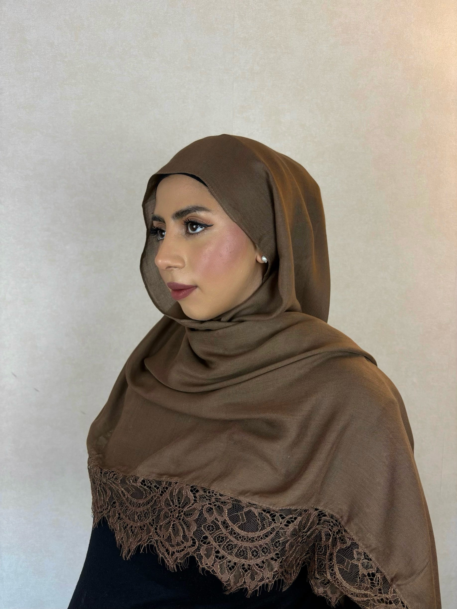 Caramel -  MODAL LACE HIJAB