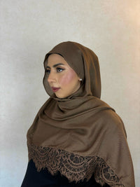 Caramel -  MODAL LACE HIJAB