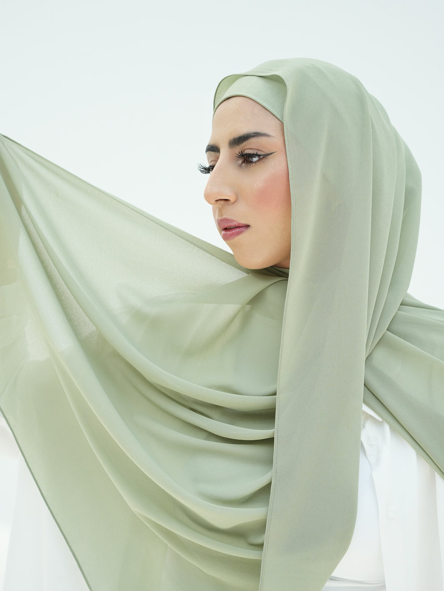 PISTACHIO - Matching Hijab & Non-Slip Undercap