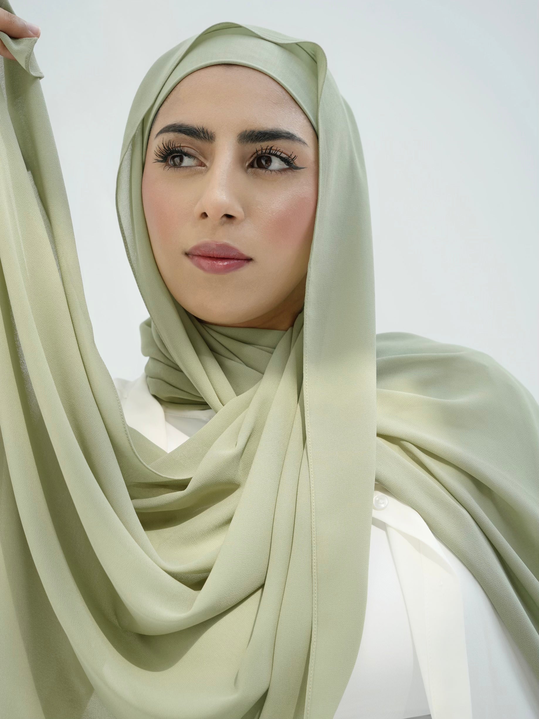 PISTACHIO - Matching Hijab & Non-Slip Undercap