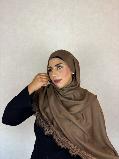 Caramel -  MODAL LACE HIJAB